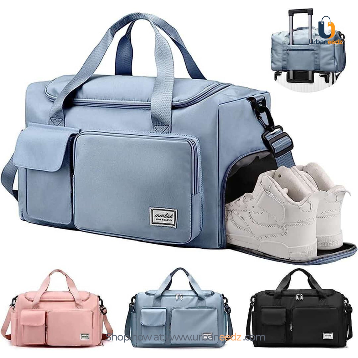 Travel bag with Shoe compartment