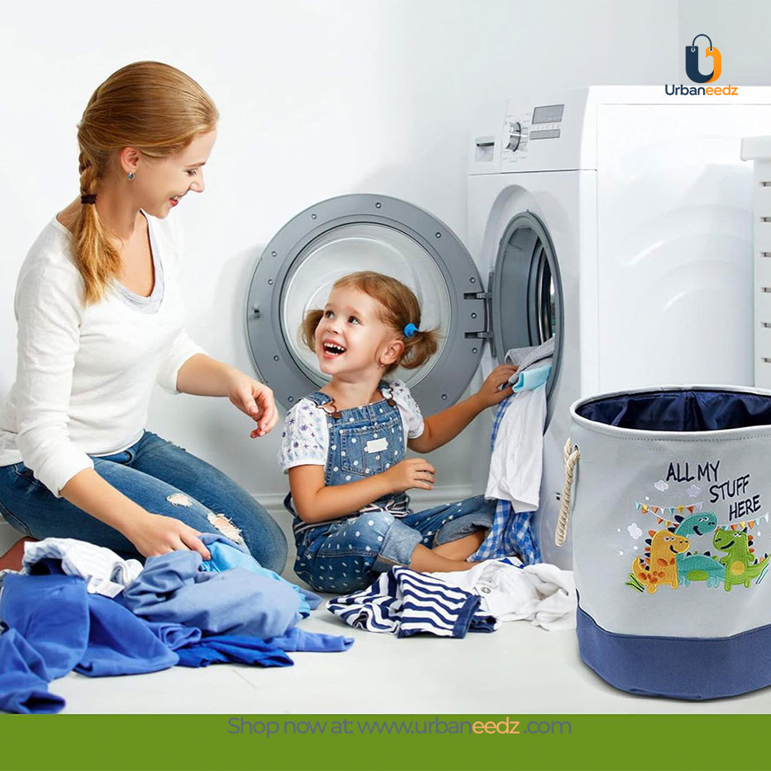 Round Animal Laundry Bag