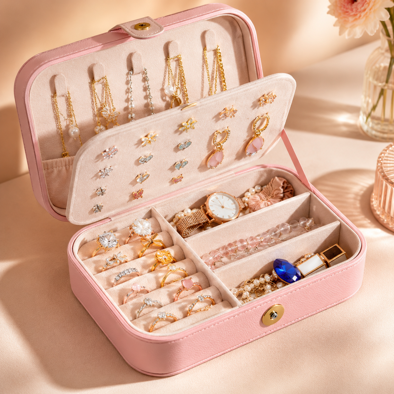 Jewellery Box & Pouches