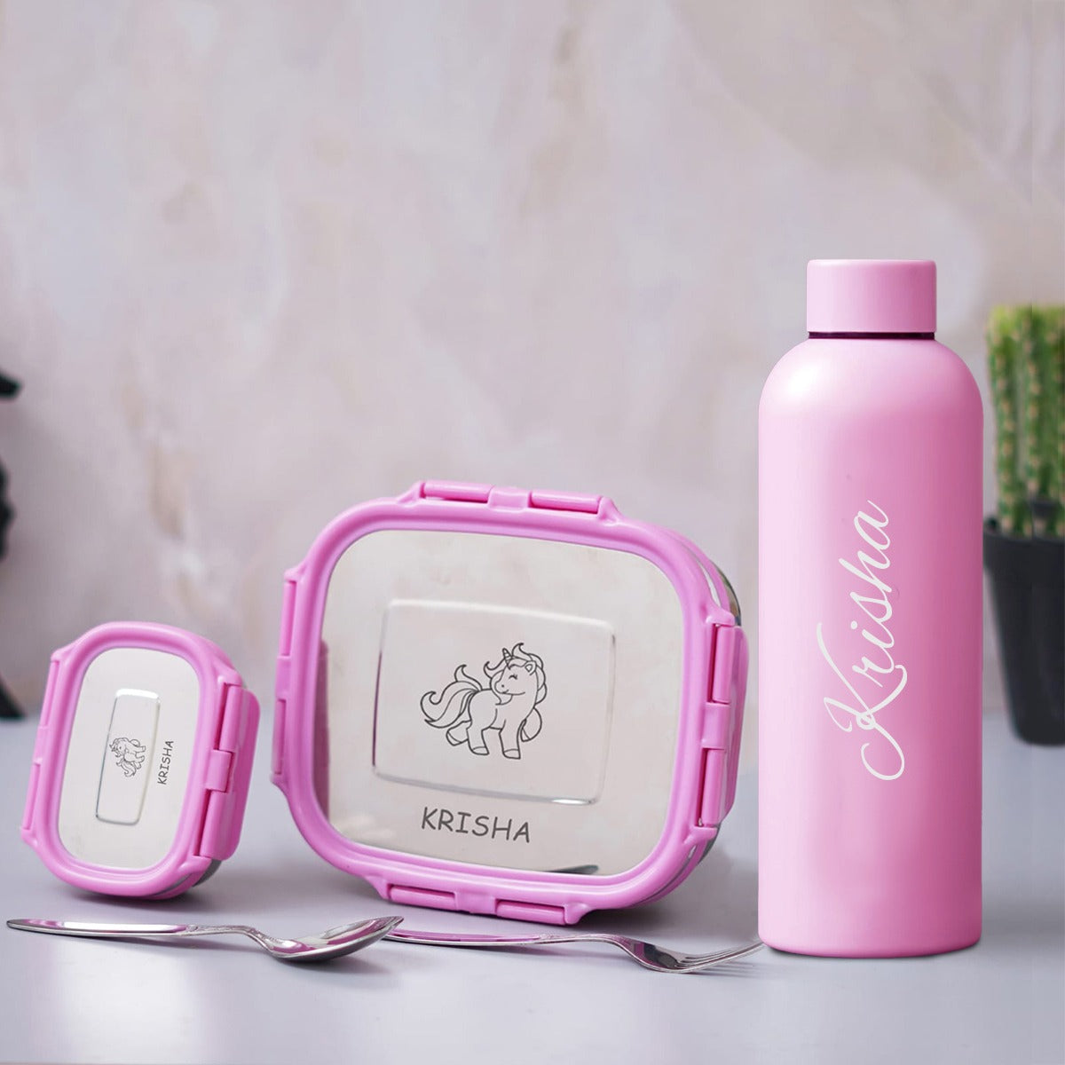 Lunch Box & Bottle