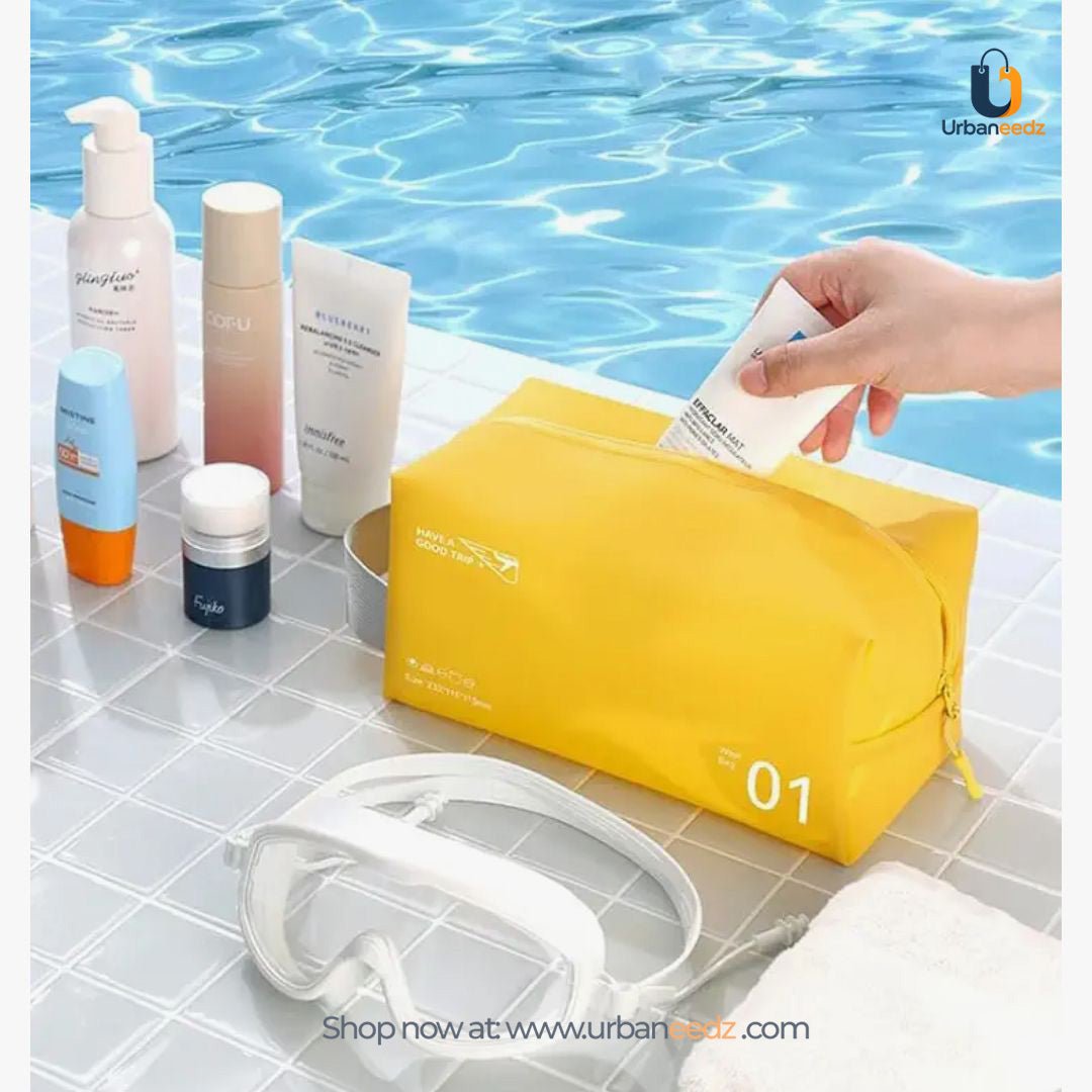 Portable PVC Cosmetic Bag { UNISEX}