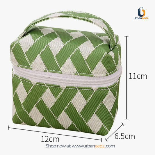 Diamond Lattice Small Makeup Travel Kit