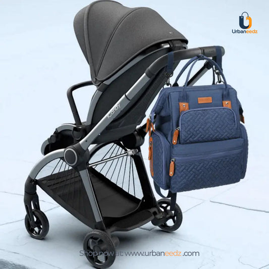 Premium Quilted Mother Bag Backpack