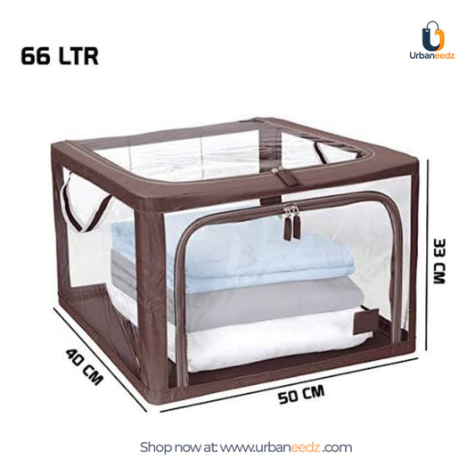 66 Litre Transparent Living Storage Box