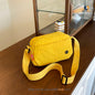 Sunny Yellow Compact Crossbody Bag