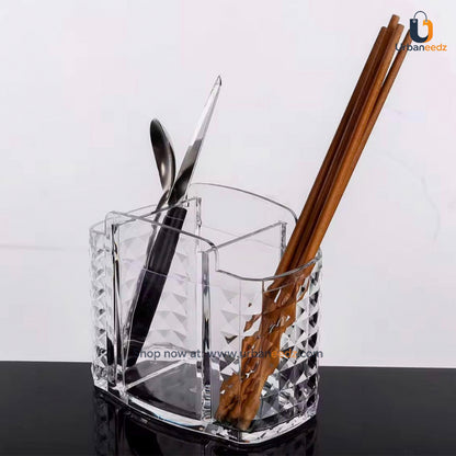 Clear Diamond Acrylic Cosmetic Organiser