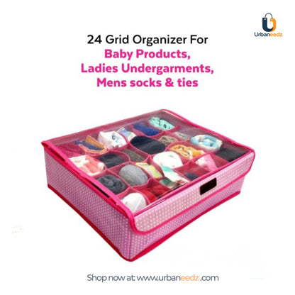 24 Slot Organiser ( 60pcs Box@160)