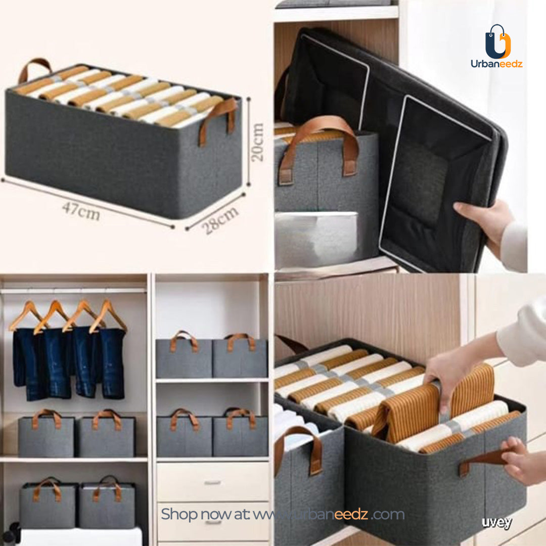 Open Storage Grey Basket