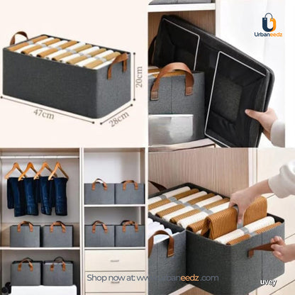 Open Storage Grey Basket