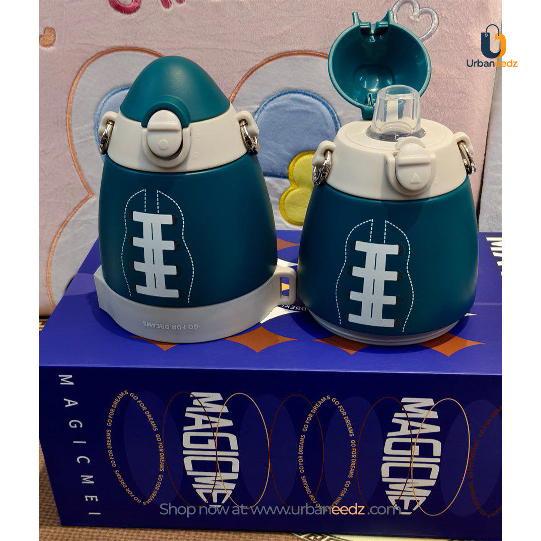 Rugby Bottle Double Sided