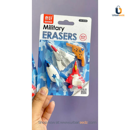 Military and Astro Erasers