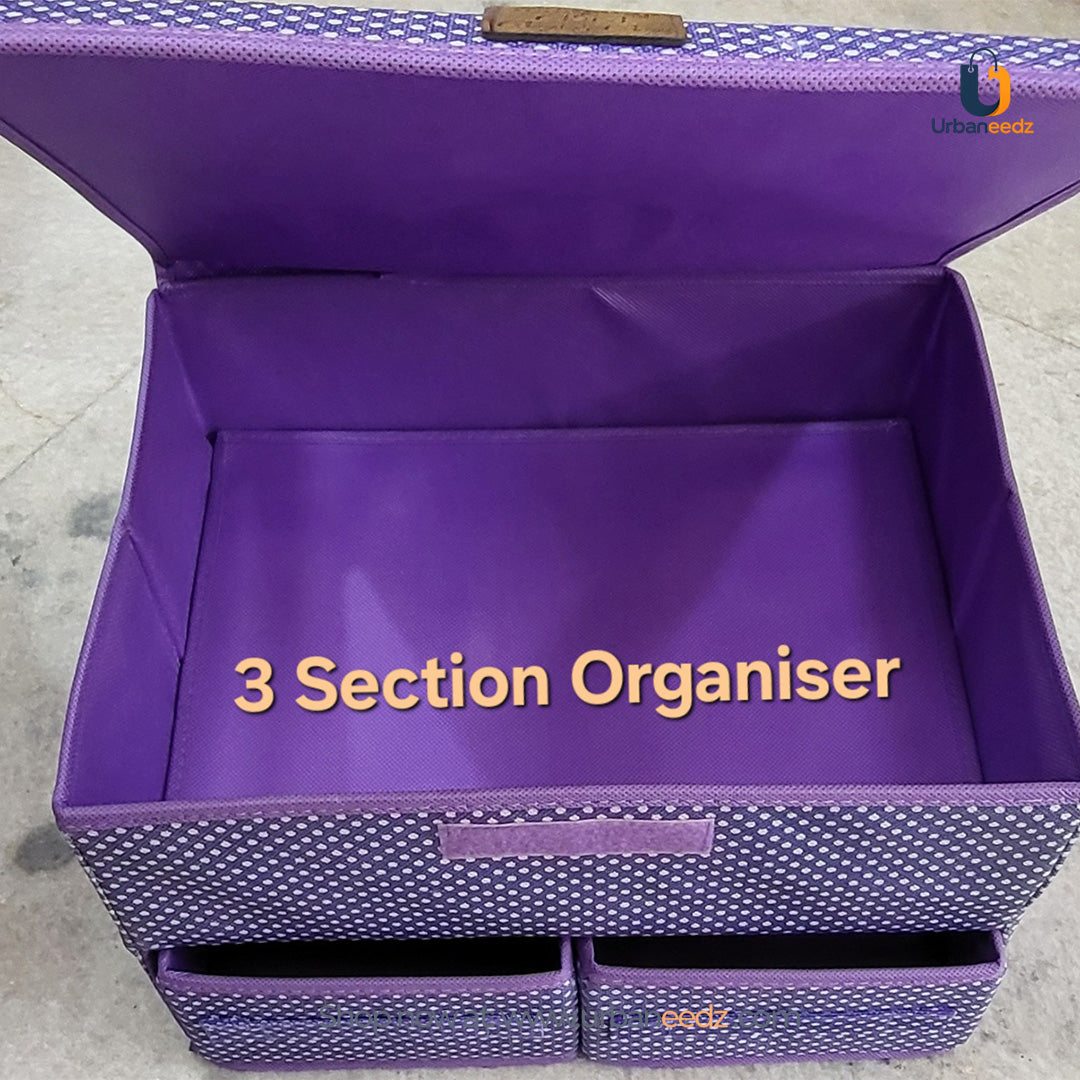 Triple Partition Drawer Organiser