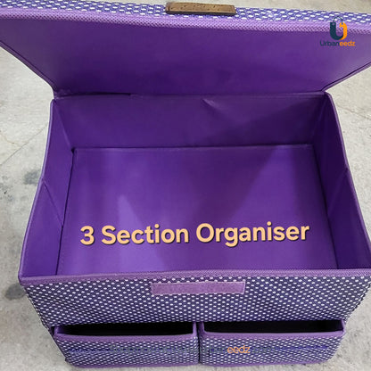 Triple Partition Drawer Organiser