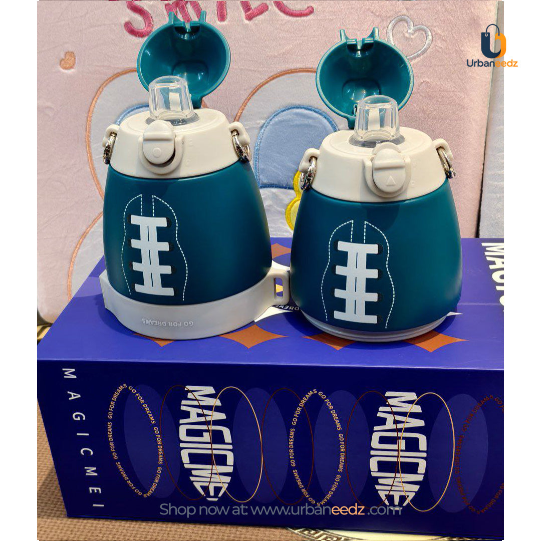 Rugby Bottle Double Sided