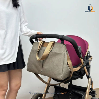 3-Piece Mother Bag Set – Tote, Organizer Pouch