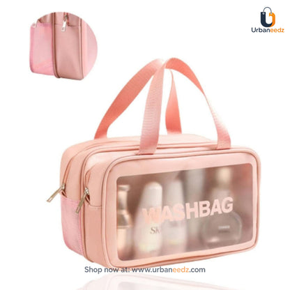 Washbag with Double Zipper