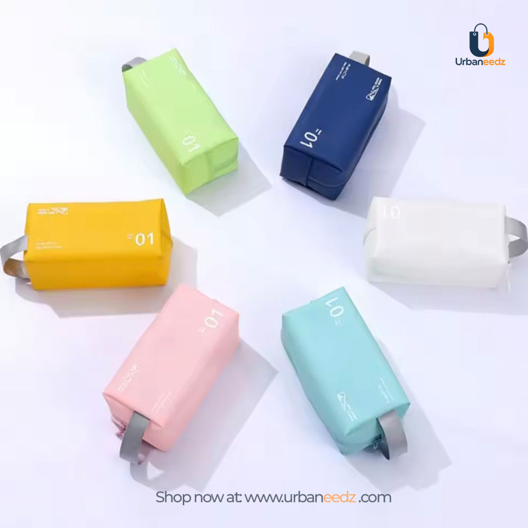 Portable PVC Cosmetic Bag { UNISEX}