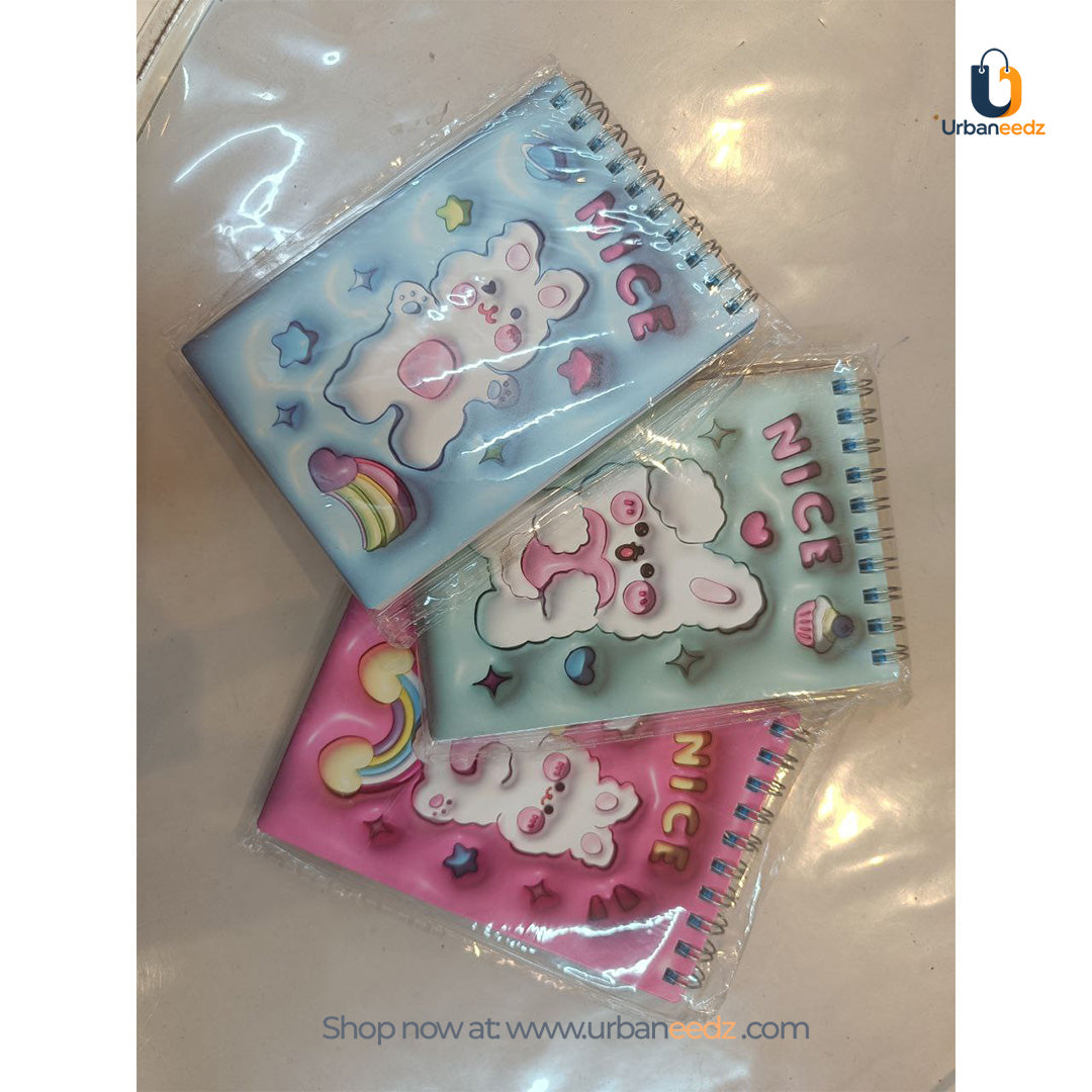Spiral Cute Small Diary