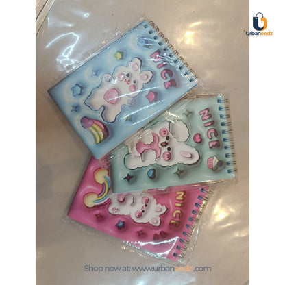 Spiral Cute Small Diary