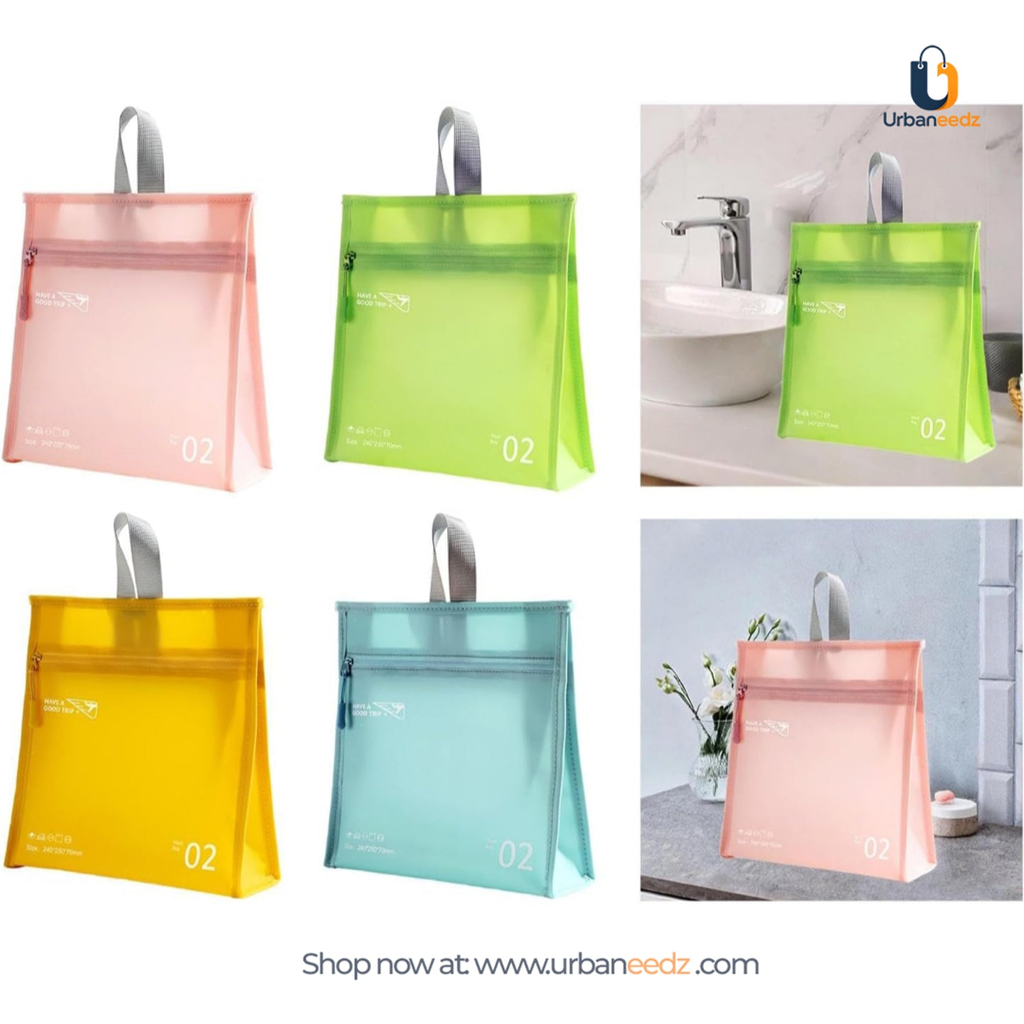 Multifunctional Pvc Makeup Trolley Bag