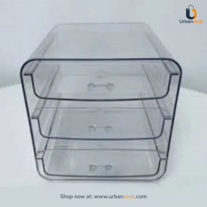 Acrylic 3 Pull-out Drawer