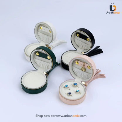 Mini Round Multi Purpose Jewellery Organizer