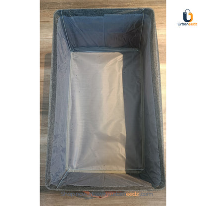 Open Storage Grey Basket