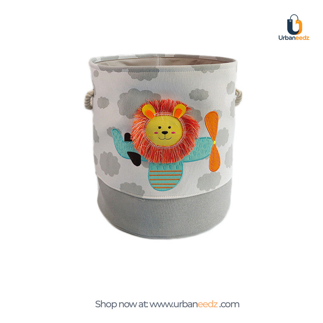 Round Animal Laundry Bag