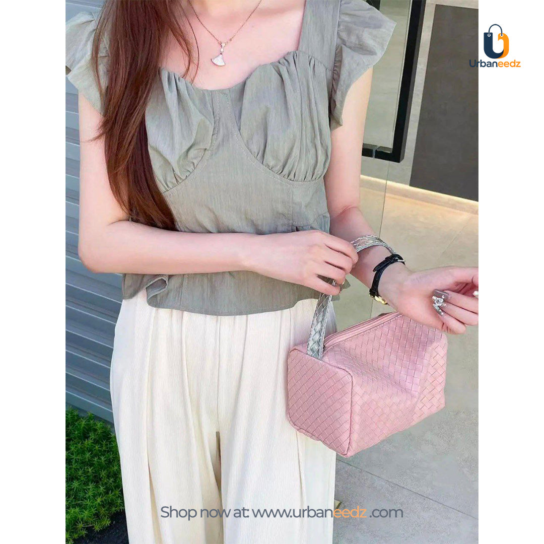 Criss Cross Weave Bag