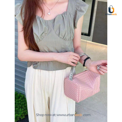 Criss Cross Weave Bag