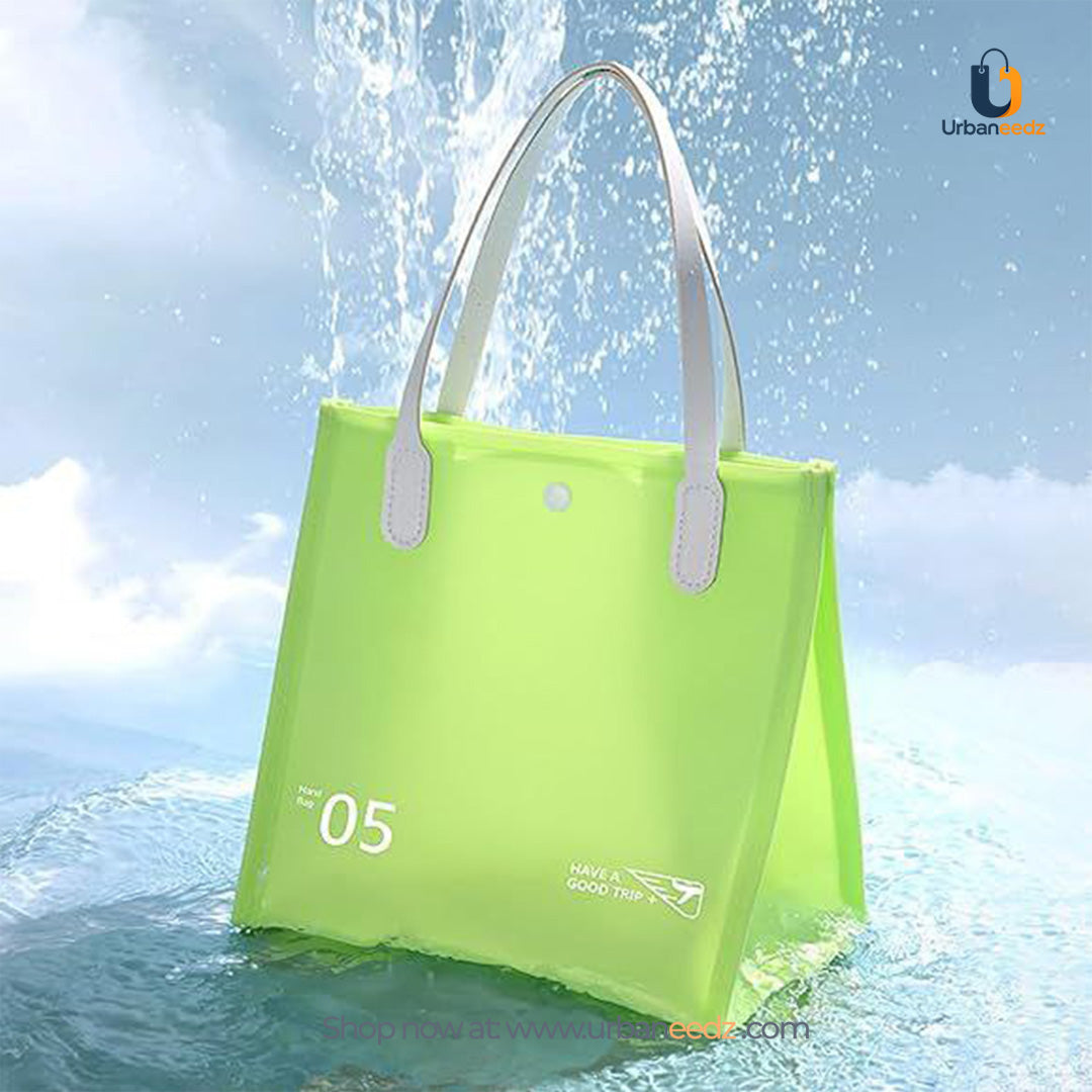 Neon lunch bags