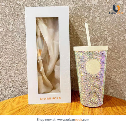 Starbucks Rhinestone Straw cup