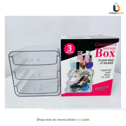 Acrylic 3 Pull-out Drawer