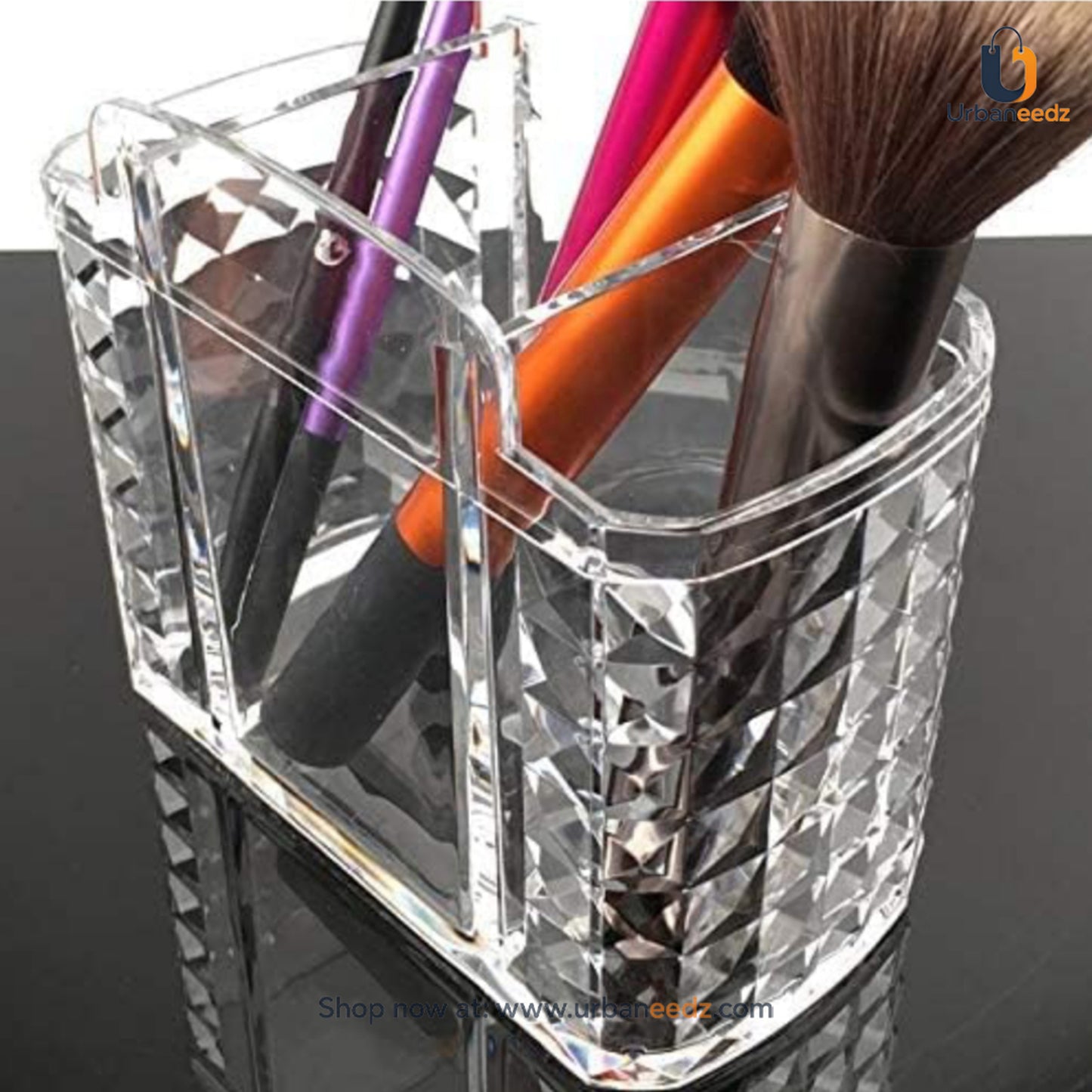 Clear Diamond Acrylic Cosmetic Organiser