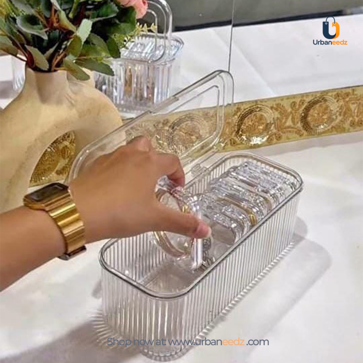 Acrylic Transparent Jewellery Storage Box