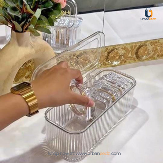 Acrylic Transparent Jewellery Storage Box