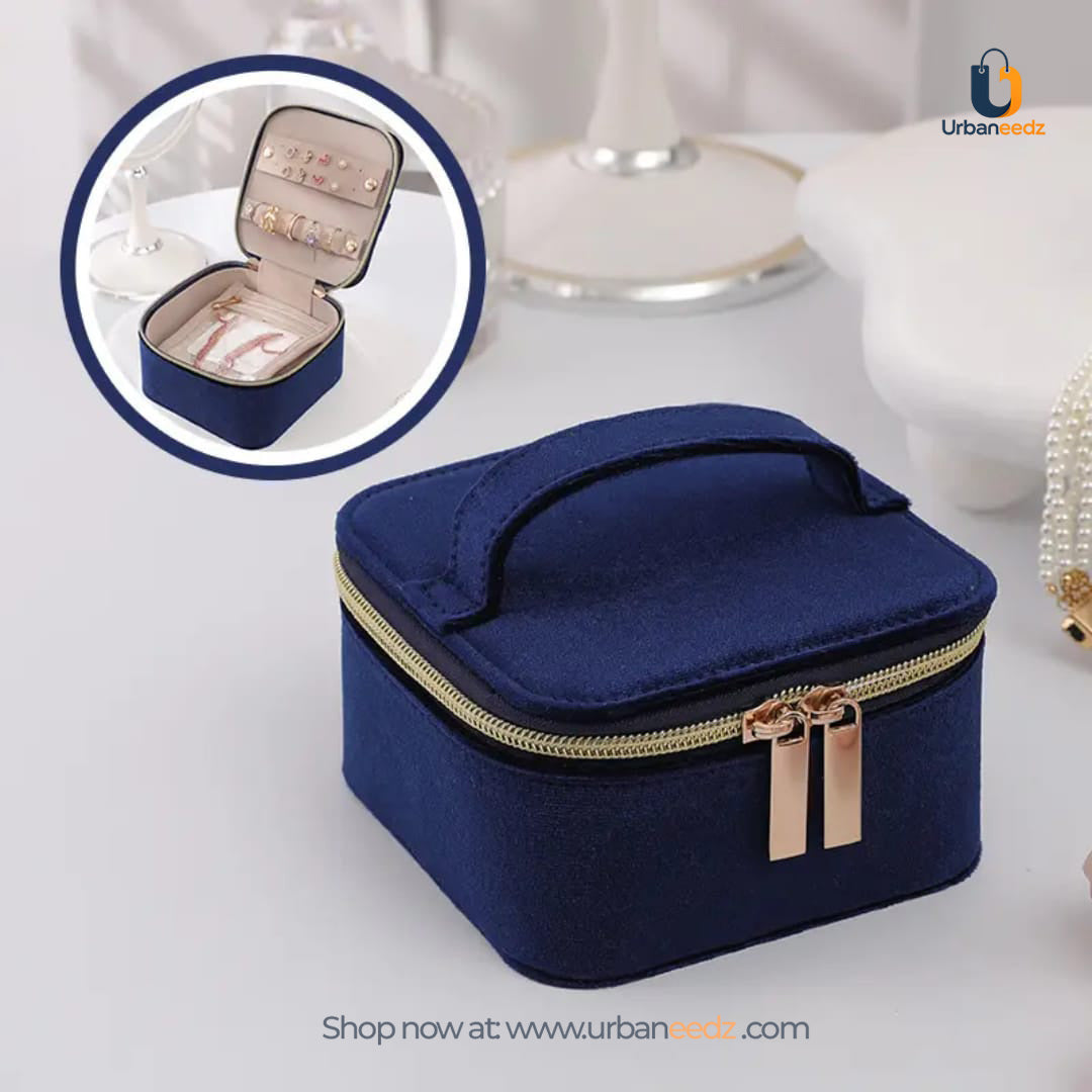 Women's Velvet Leather Jewelry box