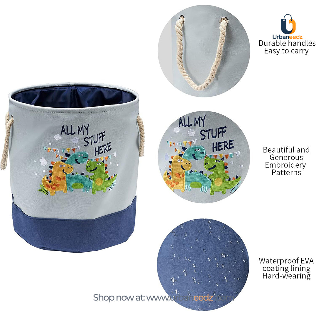 Round Animal Laundry Bag