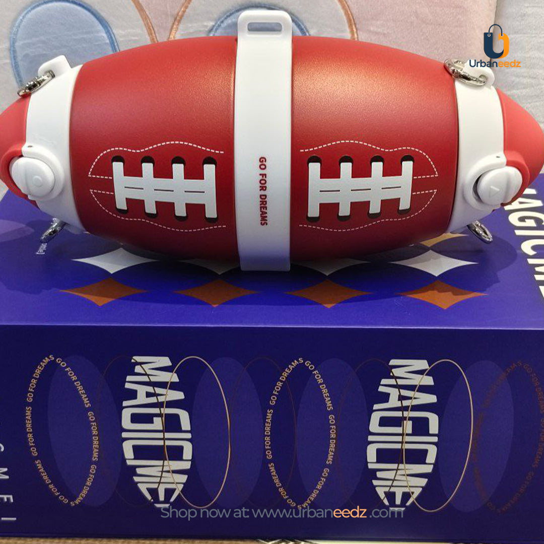 Rugby Bottle Double Sided