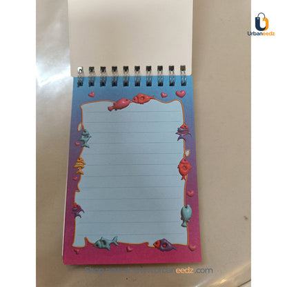 Spiral Cute Small Diary
