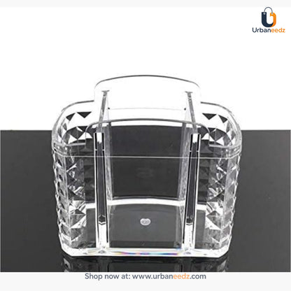 Clear Diamond Acrylic Cosmetic Organiser
