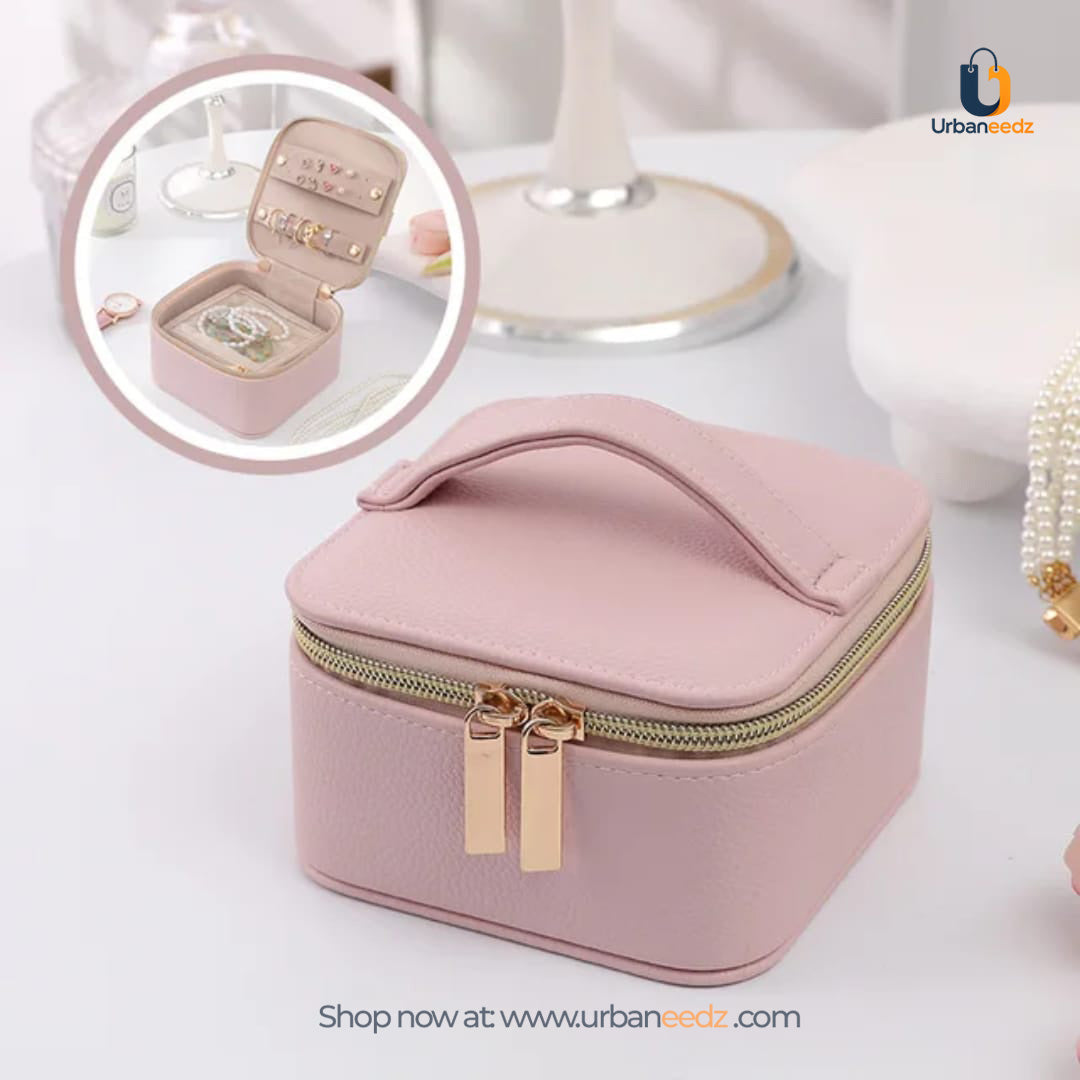 Women's Velvet Leather Jewelry box