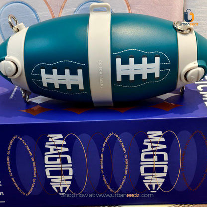 Rugby Bottle Double Sided