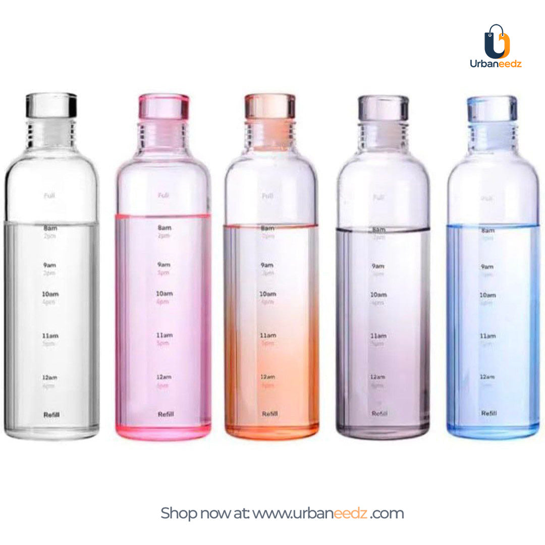 Glass Water Bottle