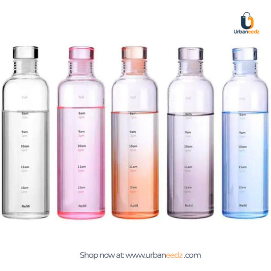 Glass Water Bottle