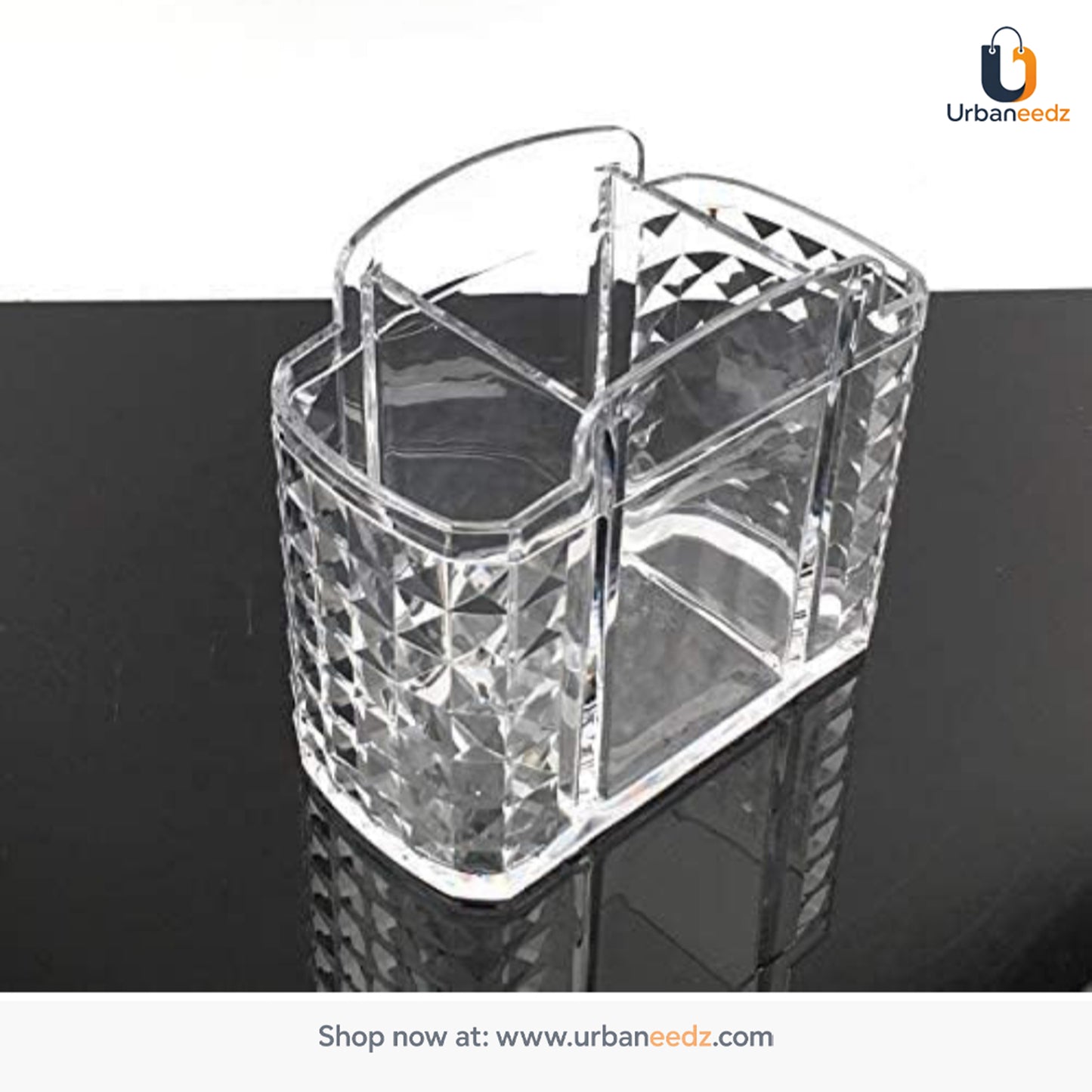 Clear Diamond Acrylic Cosmetic Organiser