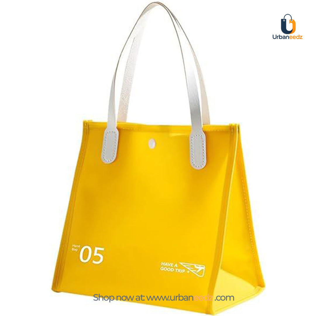 Neon lunch bags