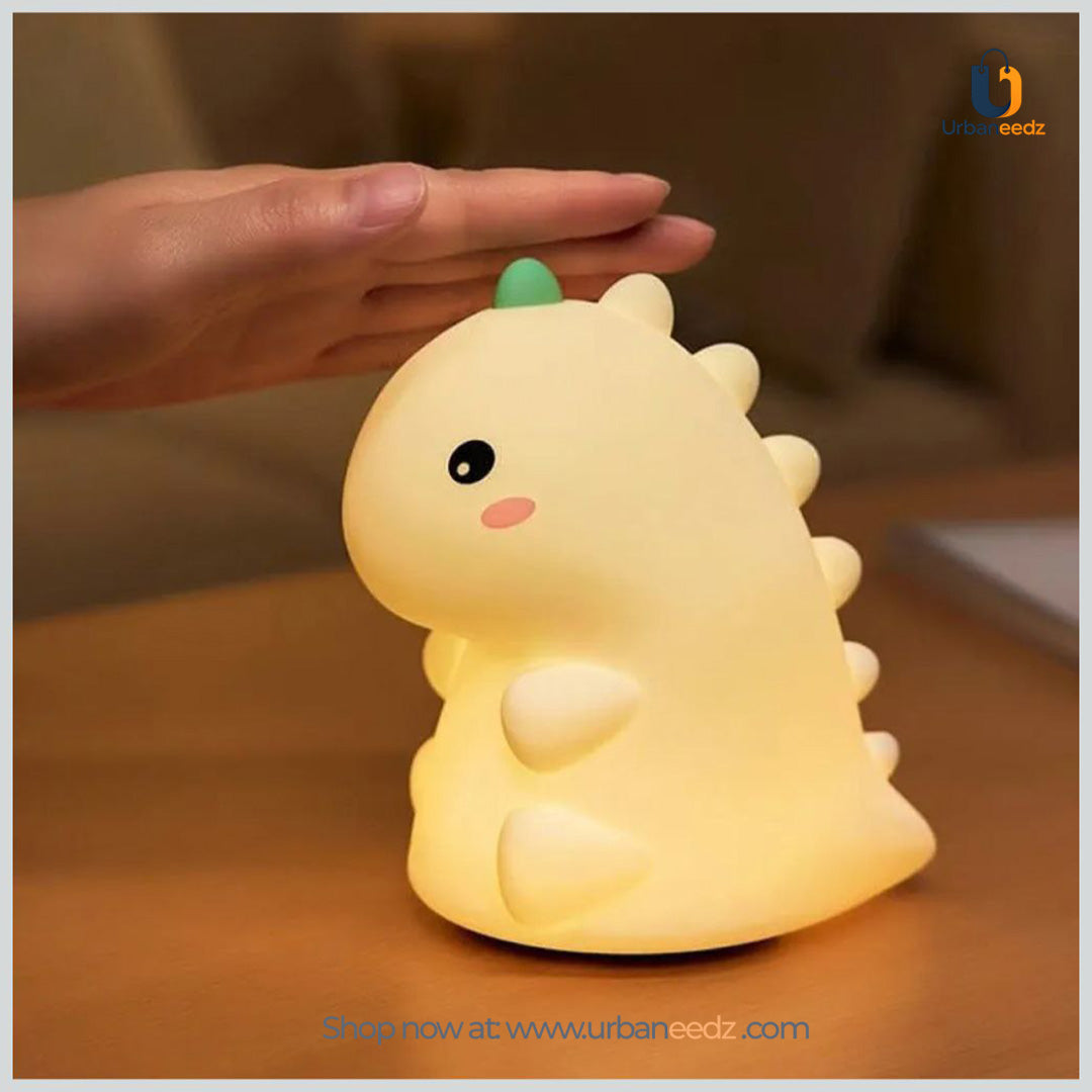 Cute Dino Silicone Lamp