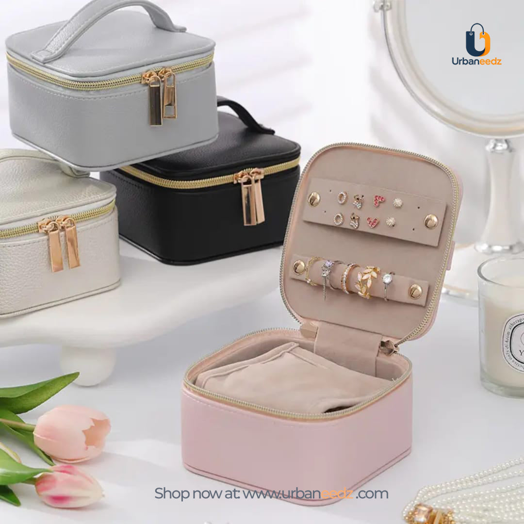 Women's Velvet Leather Jewelry box