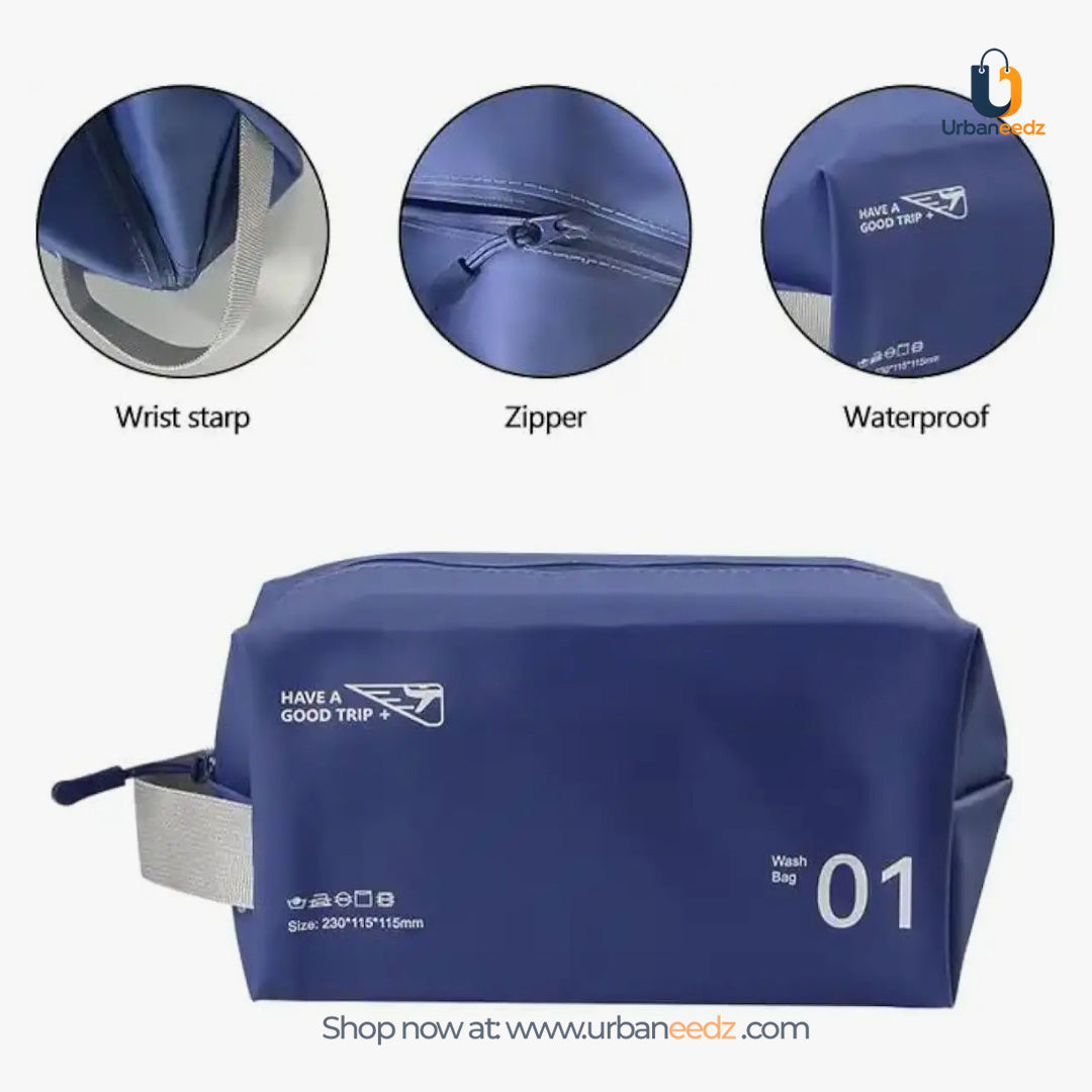 Portable PVC Cosmetic Bag { UNISEX}